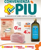 Volantini Conad da mercoledì 30/09
