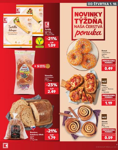 Leták Kaufland - Kaufland od 01.10. do 07.10. - strana 9