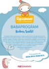 Rossmann - Babaprogram