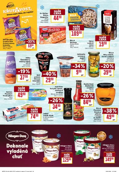 Leták Billa - Billa - Katalog: Podzimní nápoje od 30.09. do 20.10. - strana 24