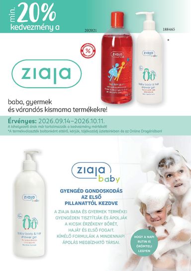 Akciós újság Rossmann - Rossmann - Babaprogram érvényes 09.14.-tól 10.11.-ig - 2 oldal