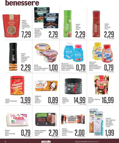 Volantino Piccolo - Piccolo - Offerte speciali valido dal 28/09 al 11/10 - pagina 4