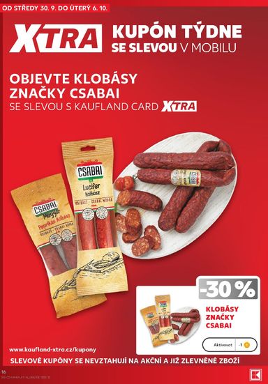 Leták Kaufland - Kaufland - Kolín od 30.09. do 06.10. - strana 16