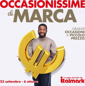 Volantino Italmark - Italmark - Occasionissime di Marca valido dal 23/09 al 06/10 - pagina 1