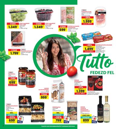 Akciós újság Spar - INTERSPAR érvényes 10.15.-tól 10.21.-ig - 2 oldal