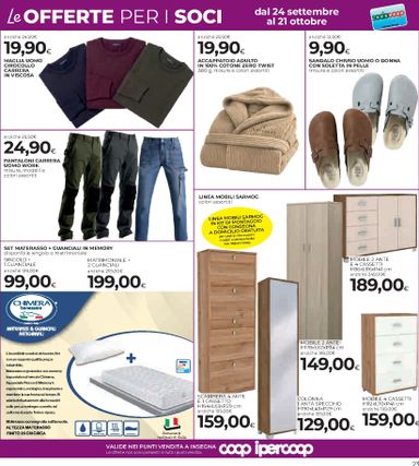 Volantino Coop - Coop valido dal 24/09 al 07/10 - pagina 23