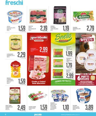 Volantino Piccolo - Piccolo valido dal 28/09 al 11/10 - pagina 12