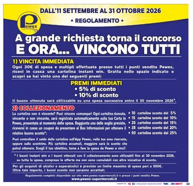 Volantino Pewex - Pewex - Ultramercato Viale Armando Diaz, Viterbo valido dal 02/10 al 13/10 - pagina 29