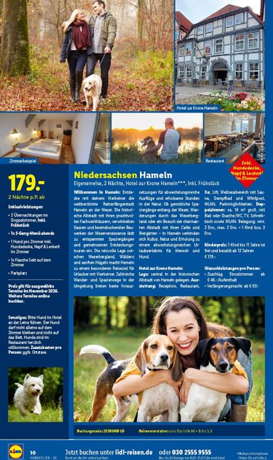 Prospekt Lidl - Lidl - Urlaub mit Hund gültig ab 29.07. bis 31.12. - seite 10