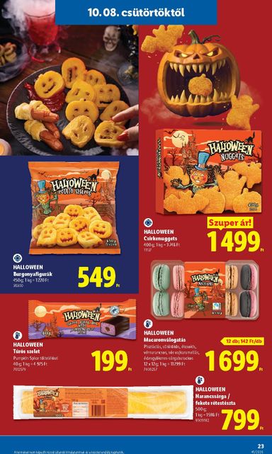 Akciós újság Lidl - Lidl érvényes 10.08.-tól 10.14.-ig - 23 oldal