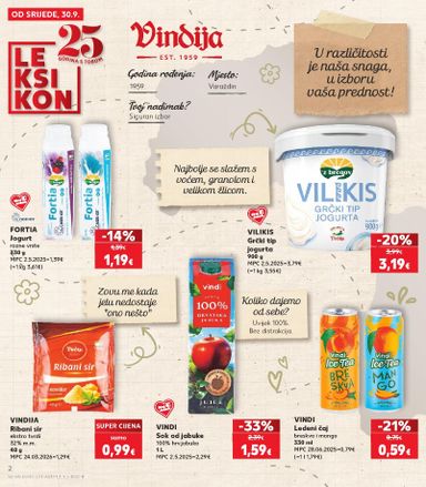 Katalog Kaufland - Kaufland vrijedi od 30.09. do 06.10. - stranica 2