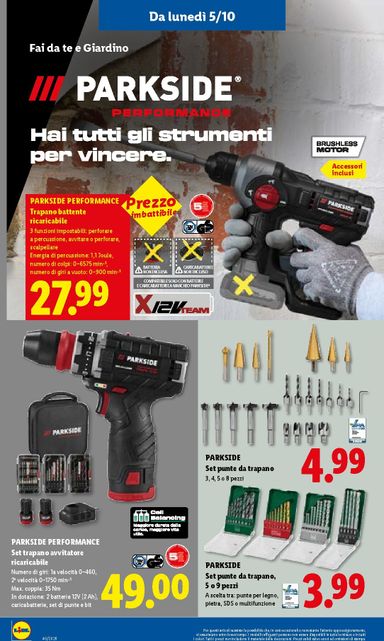 Volantino Lidl - Lidl valido dal 01/10 al 07/10 - pagina 32
