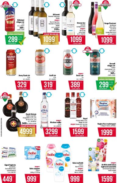 Akciós újság Coop - Coop - Abc-Szuper érvényes 10.08.-tól 10.14.-ig - 10 oldal