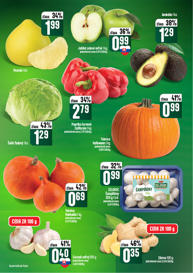 Leták COOP Jednota - COOP Jednota - Tempo od 01.10. do 07.10. - strana 7