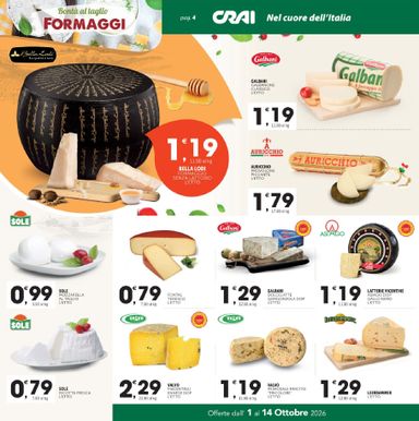 Volantino Crai - Crai - Palermo, Sicilia valido dal 01/10 al 14/10 - pagina 4
