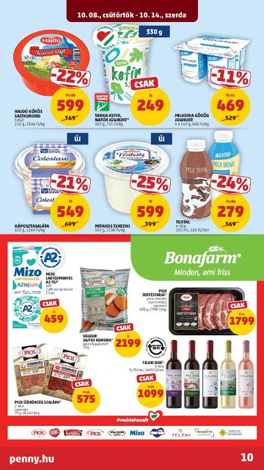 Akciós újság PENNY - PENNY érvényes 10.08.-tól 10.14.-ig - 14 oldal