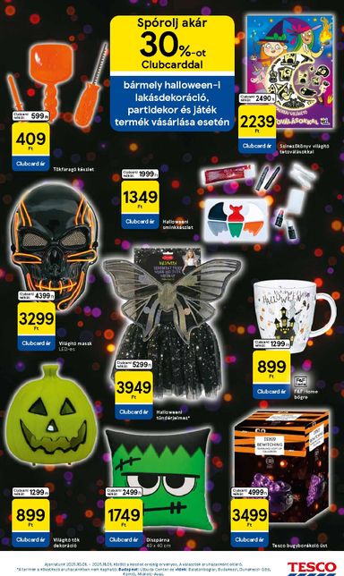 Akciós újság Tesco - Tesco érvényes 10.15.-tól 10.21.-ig - 11 oldal