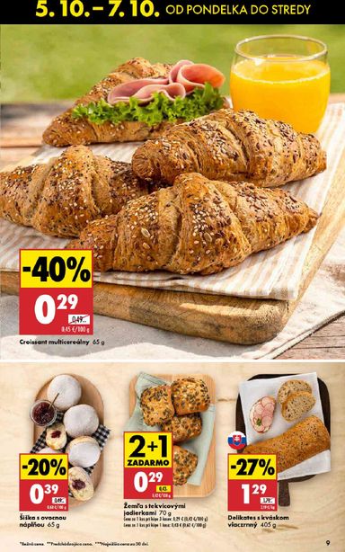 Leták Biedronka - Biedronka - Čerstvá pondelková ponuka od 05.10. do 07.10. - strana 9