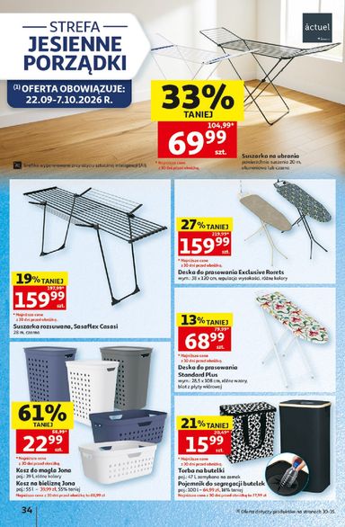 Gazetka Auchan - Hipermarket Auchan od 01.10. do 07.10. - strona 34