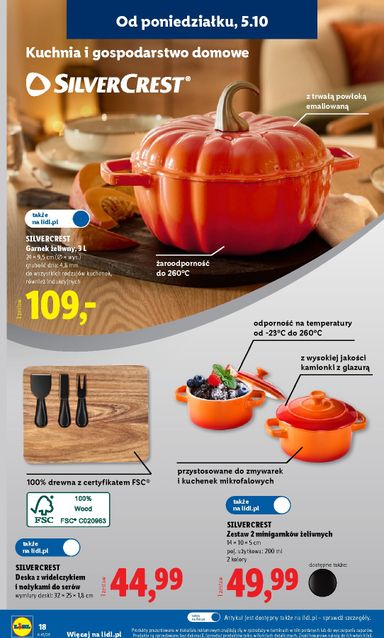 Leták Lidl Polsko - Lidl Polsko - Katalog Okazji od 05.10. do 10.10. - strana 22