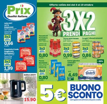 Volantino Prix - Prix valido dal 06/10 al 19/10 - pagina 1