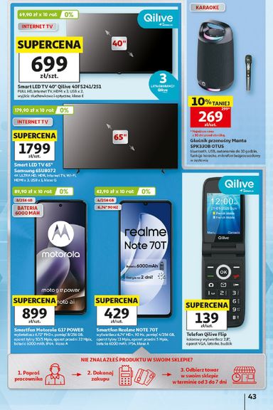 Gazetka Auchan - Hipermarket Auchan od 01.10. do 07.10. - strona 43