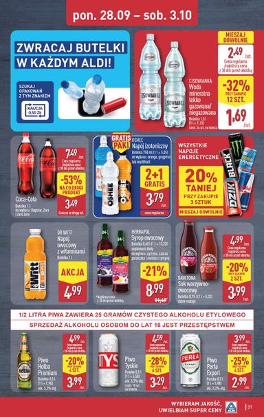 Gazetka ALDI - ALDI od 28.09. do 03.10. - strona 31