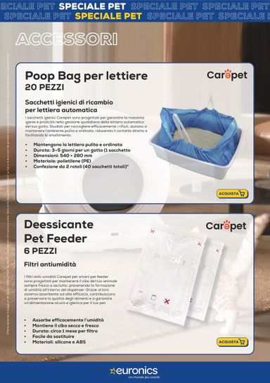 Volantino Euronics - Euronics - Speciale Pet valido dal 05/05 al 30/10 - pagina 9