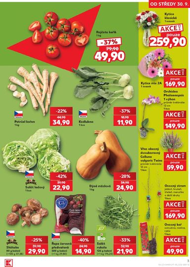 Leták Kaufland - Kaufland - Praha 4 od 30.09. do 06.10. - strana 3