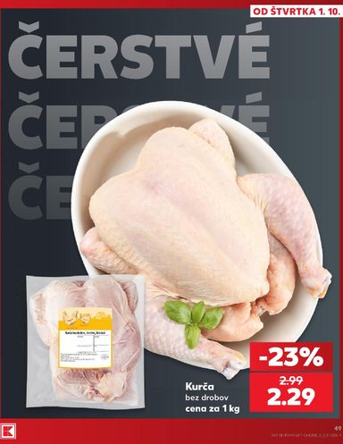 Leták Kaufland - Kaufland od 01.10. do 07.10. - strana 49
