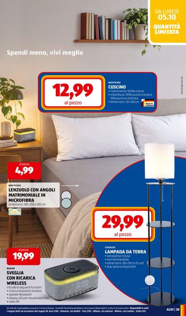 Volantino ALDI - ALDI valido dal 05/10 al 11/10 - pagina 27
