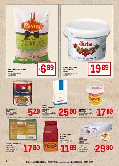 Volantino METRO - Metro - Offerte Alto Adige Südtirol valido dal 24/09 al 21/10 - pagina 6
