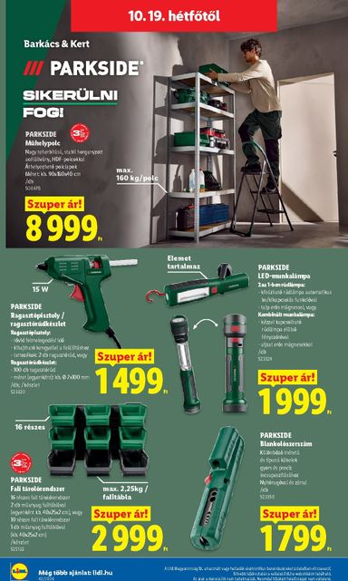 Akciós újság Lidl - Lidl - Nonfood érvényes 10.15.-tól 10.21.-ig - 24 oldal