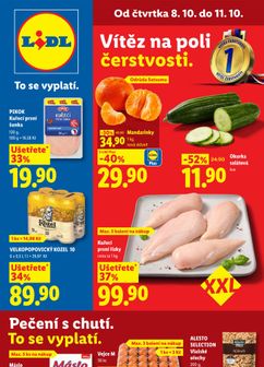 Lidl leták od čtvrtka 08.10.