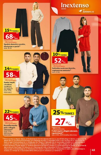 Gazetka Auchan - Hipermarket Auchan od 01.10. do 07.10. - strona 45