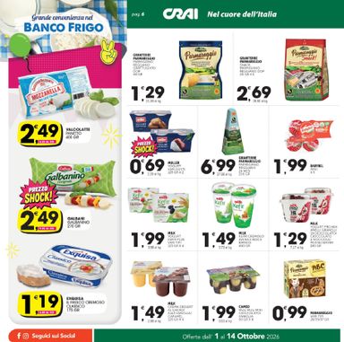 Volantino Crai - Crai - Palermo, Sicilia valido dal 01/10 al 14/10 - pagina 6