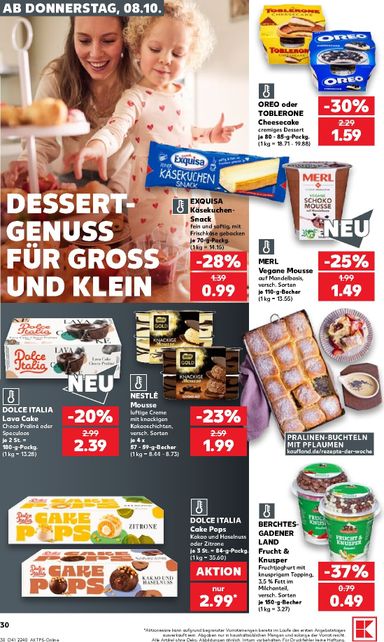 Leták Kaufland Německo - Kaufland Německo od 08.10. do 14.10. - strana 30