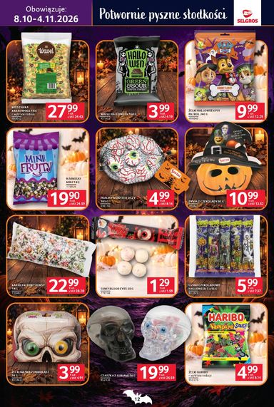 Gazetka Selgros - Selgros cash&carry - Katalog Halloween od 08.10. do 04.11. - strona 12