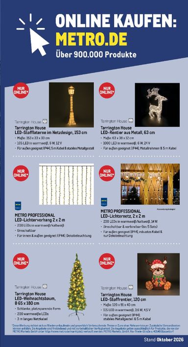 Prospekt METRO - Metro - Weihnachten gültig ab 01.10. bis 31.10. - seite 8