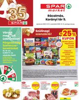 SPAR Market - Rácalmás, érvényes csütörtöktől 2026.10.15.