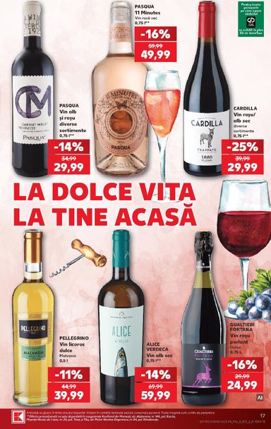 Catalogul Kaufland - Kaufland - Ciao Italia de la 30.09. până la 06.10. - pagina 17
