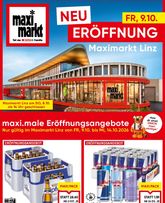 Maximarkt - Eröffnung Linz KW 41-Flugblatt gültig ab Freitag 09.10.2026