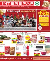 INTERSPAR, érvényes csütörtöktől 2026.10.01.