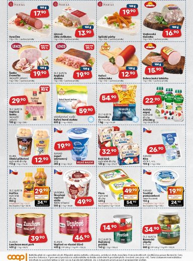 Leták COOP - Coop - Východní Čechy od 07.10. do 20.10. - strana 2