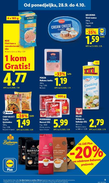 Katalog Lidl - Lidl vrijedi od 28.09. do 04.10. - stranica 9