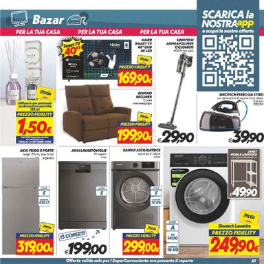 Volantino Super Conveniente - Super Conveniente - Caltanissetta, San Cataldo, Avola, Lascari, Milazzo, Barcellona Pozzo di Gotto valido dal 02/10 al 12/10 - pagina 23