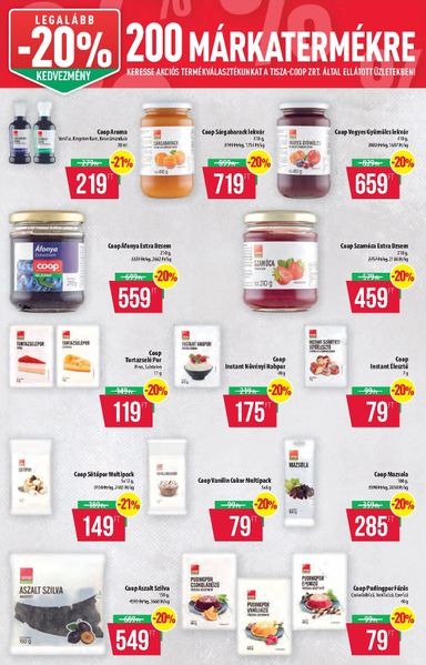 Akciós újság Coop - Coop - Tisza - Abc-Szuper érvényes 10.08.-tól 10.14.-ig - 11 oldal