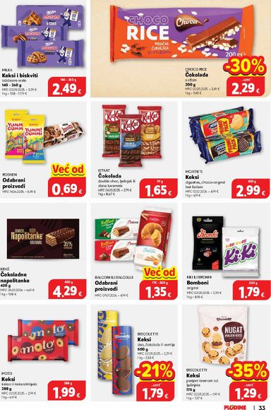 Katalog Plodine - Plodine vrijedi od 30.09. do 06.10. - stranica 33