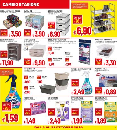 Volantino Galassia - Galassia - Buono Spesa 20% valido dal 30/09 al 21/10 - pagina 27