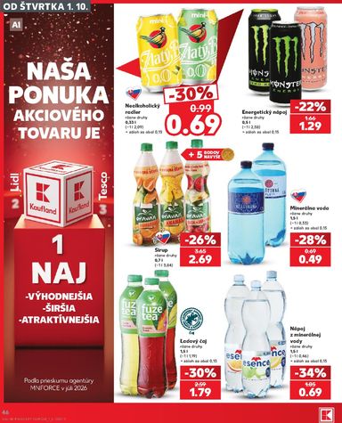 Leták Kaufland - Kaufland od 01.10. do 07.10. - strana 46